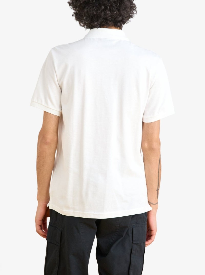 Polo Essential regular - The North Face Blanc - Kiabi