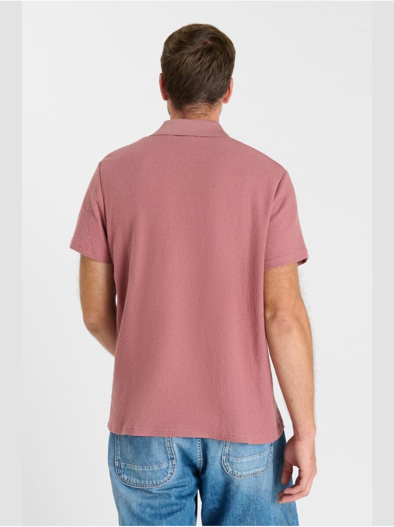 Polo ETOX 'Le Temps Des Cerises' Rose - Kiabi