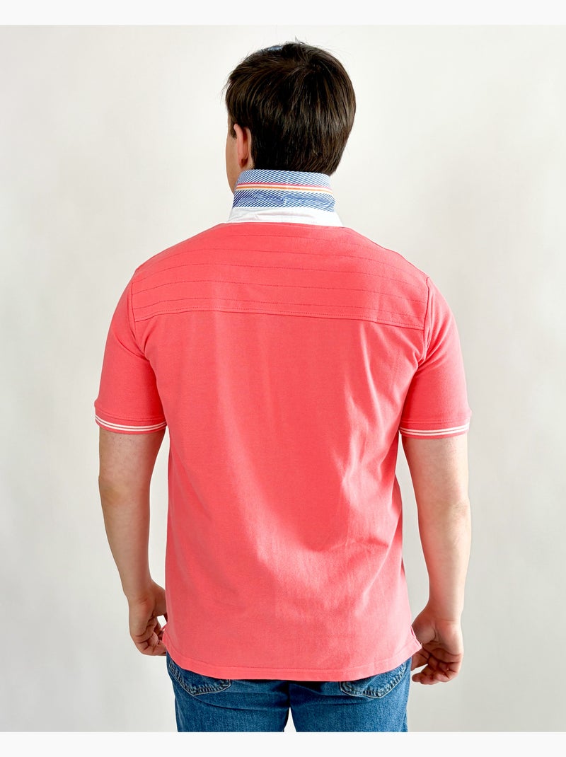 POLO EVANS CHIC Corail - Kiabi