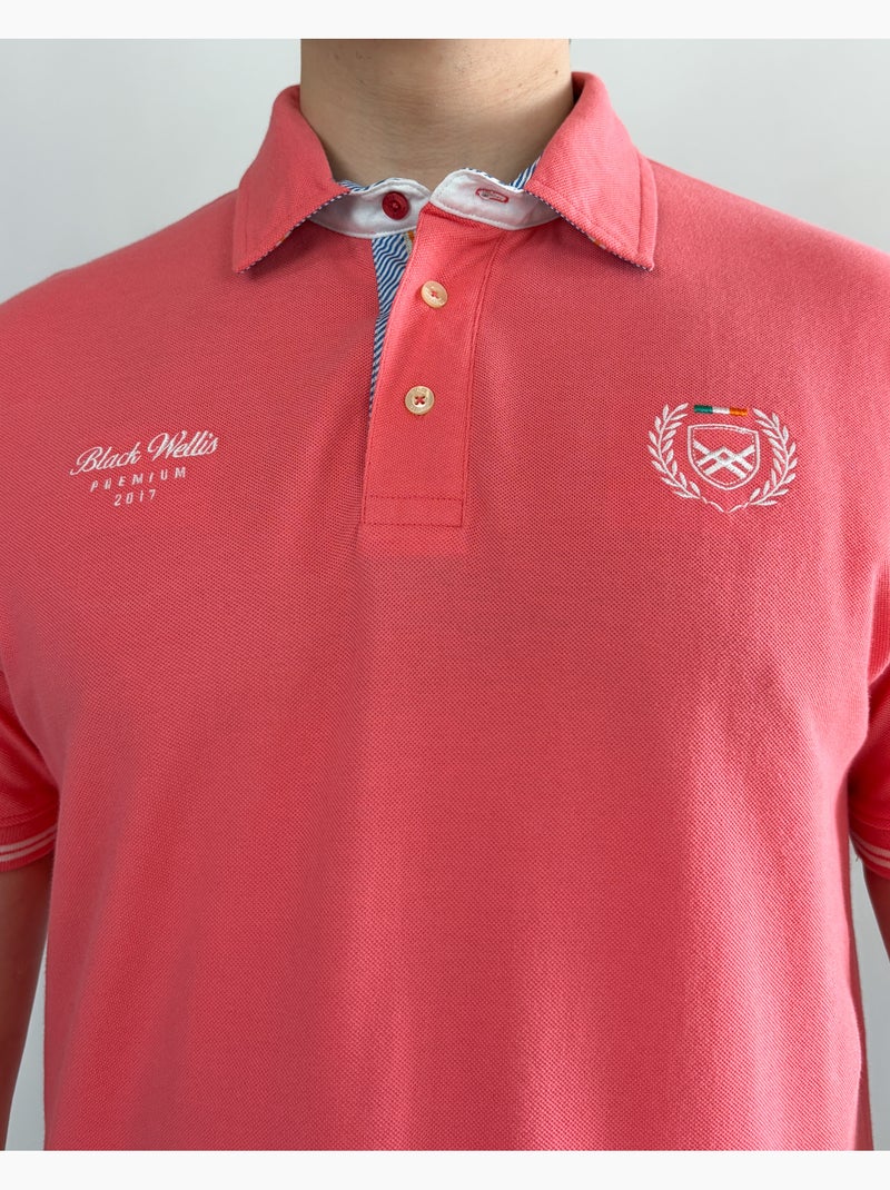 POLO EVANS CHIC Corail - Kiabi