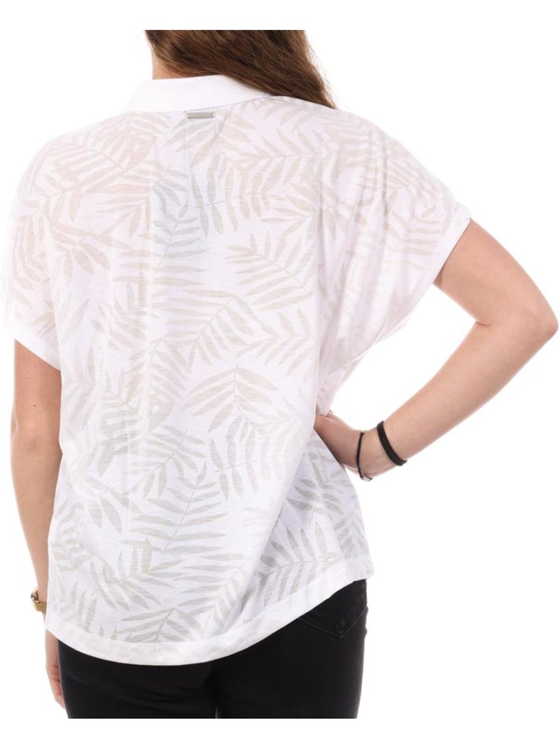 Polo femme kaporal Blanc - Kiabi