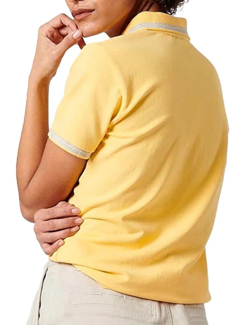 Polo Femme Kaporal Jaune - Kiabi