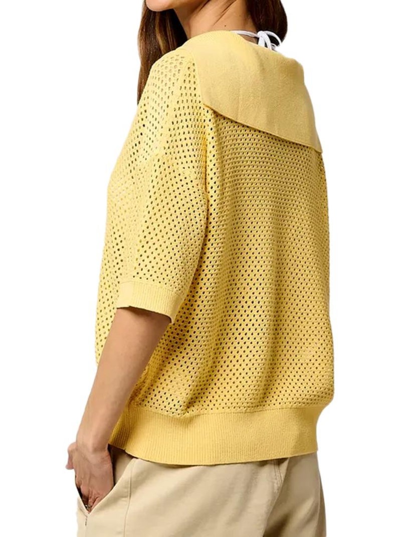 Polo  Femme Kaporal Laiza Jaune - Kiabi