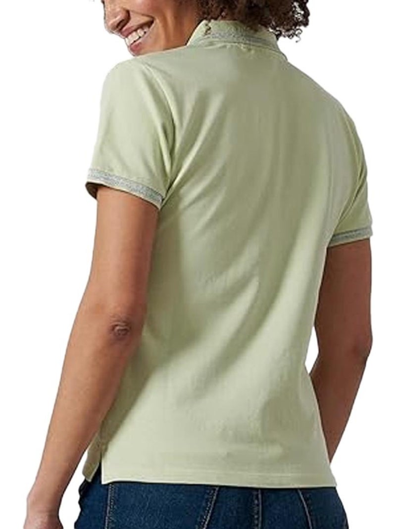 Polo Femme Kaporal Vert - Kiabi