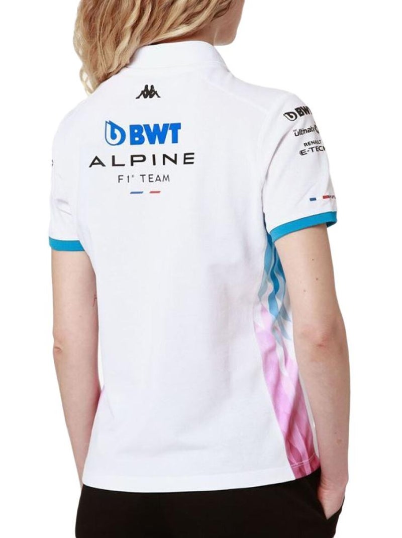 Polo Femme Kappa Blanc - Kiabi