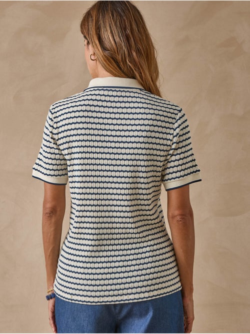 Polo femme maille fantaisie - DAXON - Kiabi Polo femme maille fantaisie - DAXON - Kiabi