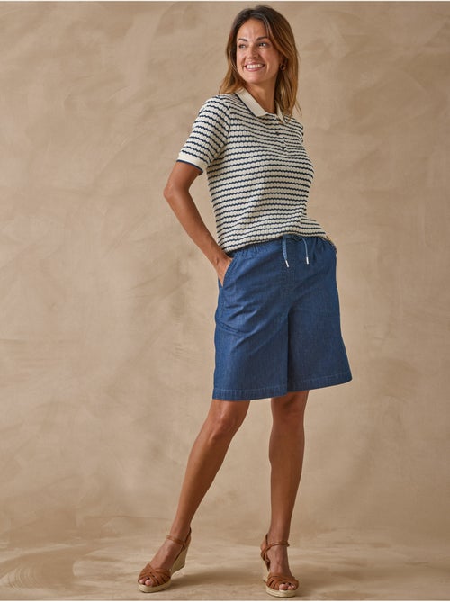 Polo femme maille fantaisie - DAXON - Kiabi Polo femme maille fantaisie - DAXON - Kiabi