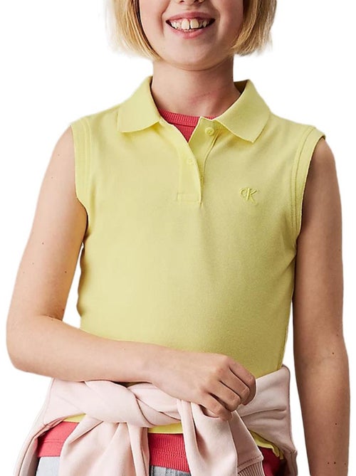 Polo Fille Calvin Klein Jeans Sleeve - Kiabi