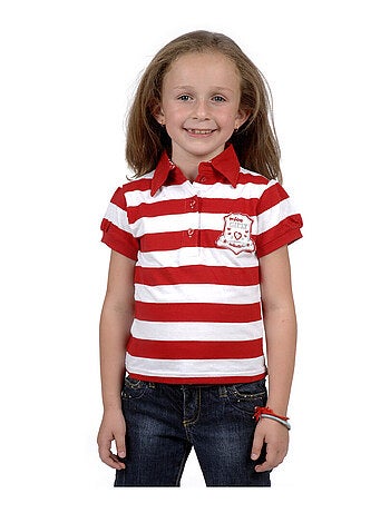 Polo fille FLACA - MISS GIRLY