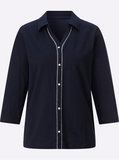 Polo Finitions Contrastées - Taille Standard - Witt - Kiabi Polo Finitions Contrastées - Taille Standard - Witt - Kiabi