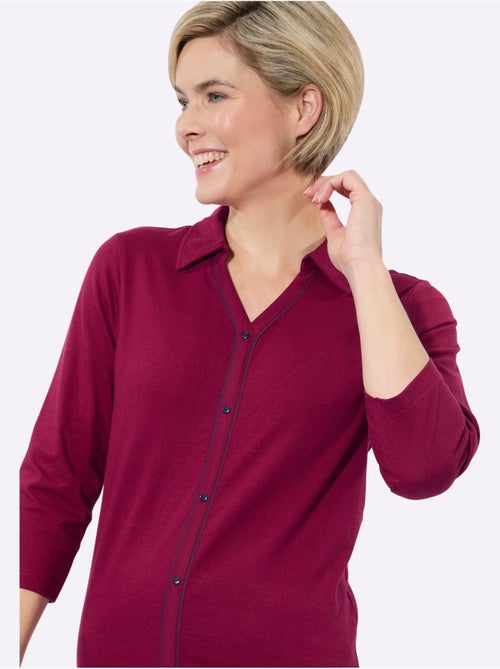 Polo Finitions Contrastées - Taille Standard - Witt - Kiabi Polo Finitions Contrastées - Taille Standard - Witt - Kiabi