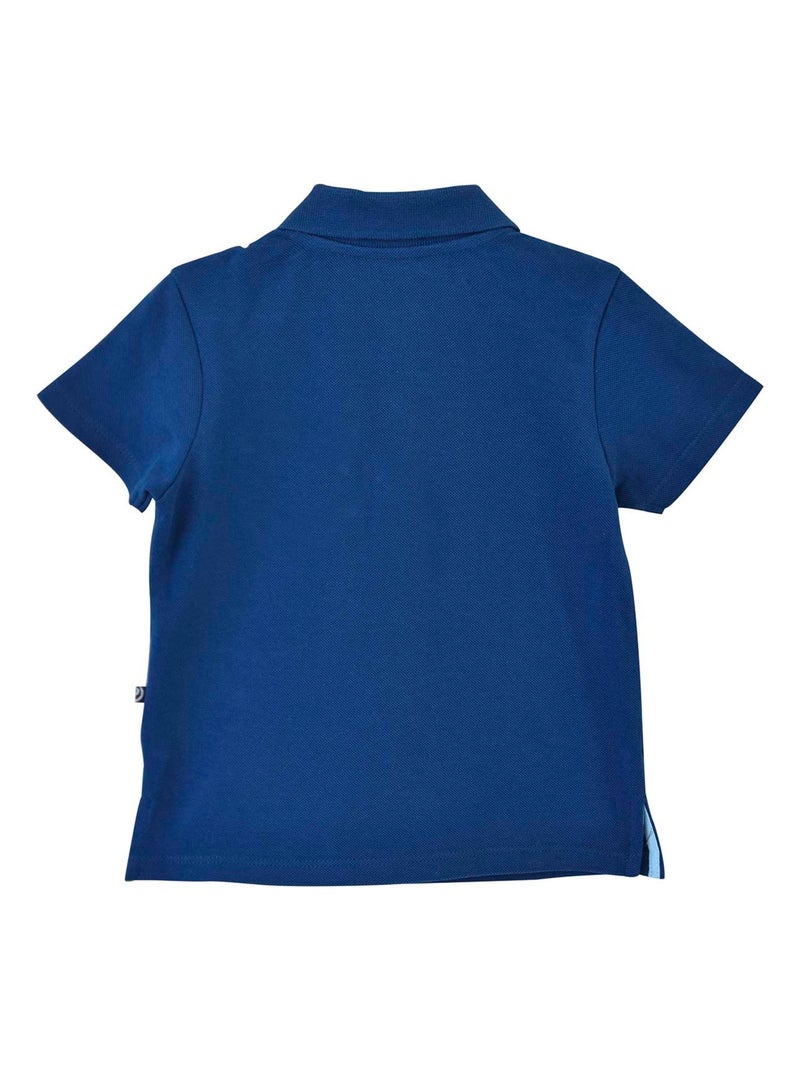 POLO GARCON CHANDRU Bleu - Kiabi