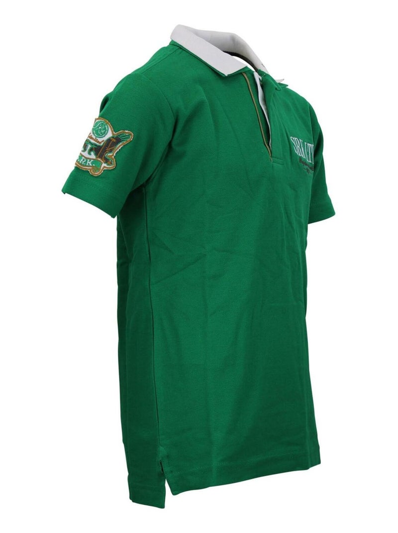 Polo garçon ECIMPLY - SRK Vert - Kiabi