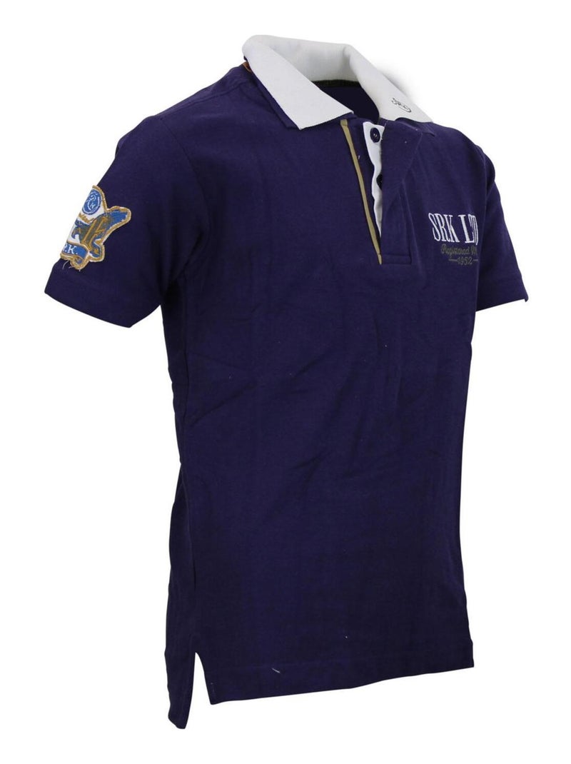 Polo garçon ECIMPLY - SRK Violet - Kiabi