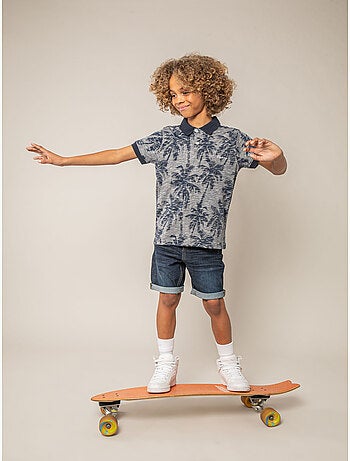 Polo garçon en 100% jersey coton 'Deeluxe'