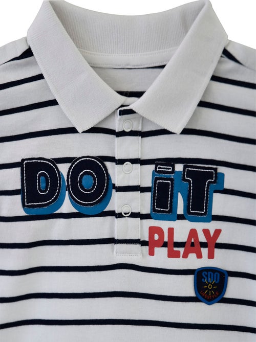 POLO GARCON JERSEY 2/8 ANS AUDRAN - Kiabi