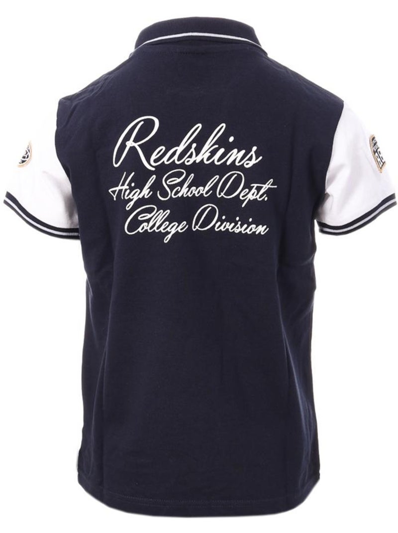 Polo  Garçon Redskins PO3044 Bleu marine - Kiabi