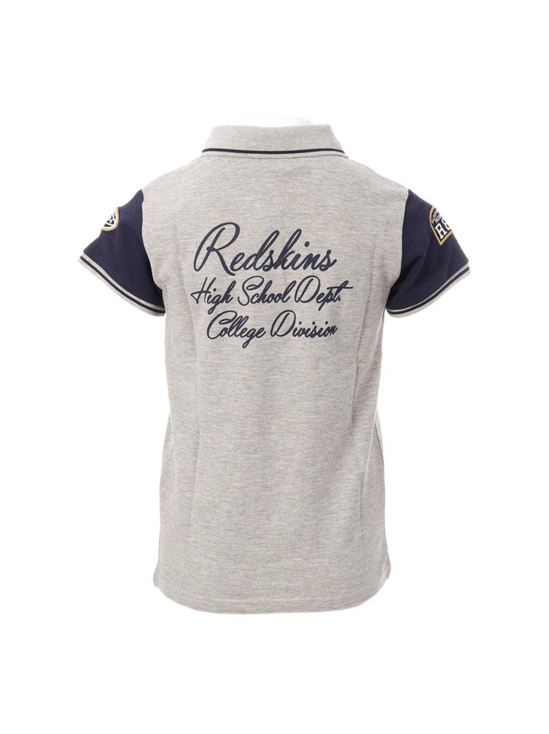 Polo  Garçon Redskins PO3044 Gris - Kiabi