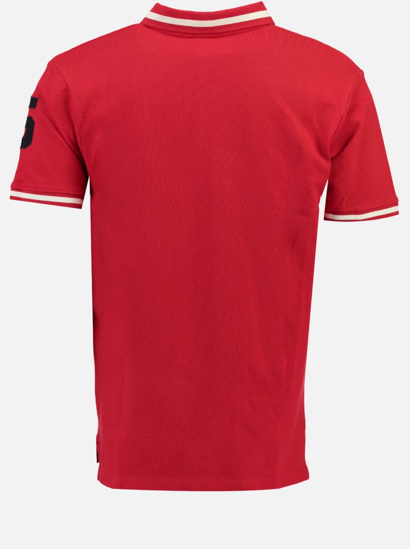 Polo 'GEOGRAPHICAL NORWAY' 'KWELL' Rouge - Kiabi