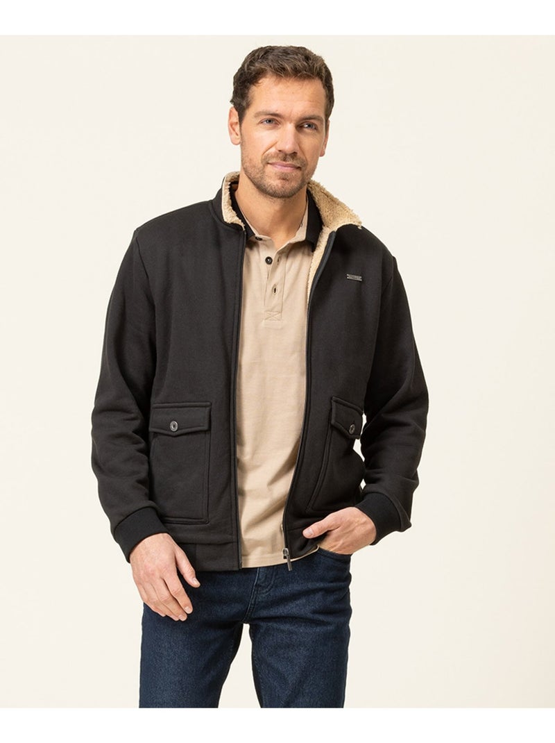 Polo grège Homme - Terre de Marins Noir - Kiabi