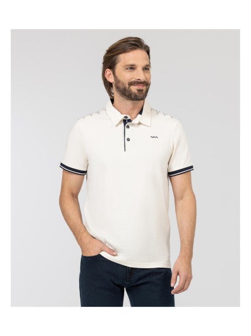 Polo grège Homme - Kiabi