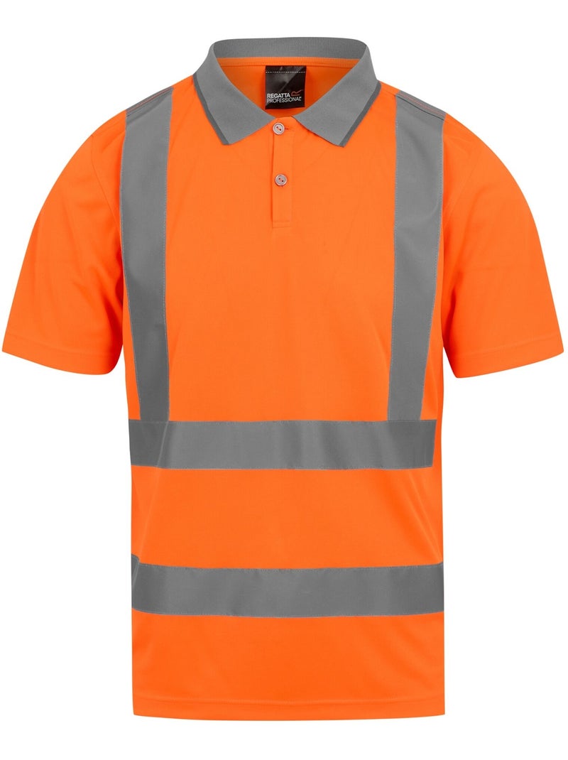 Polo haute visibilité - regatta professional Orange - Kiabi