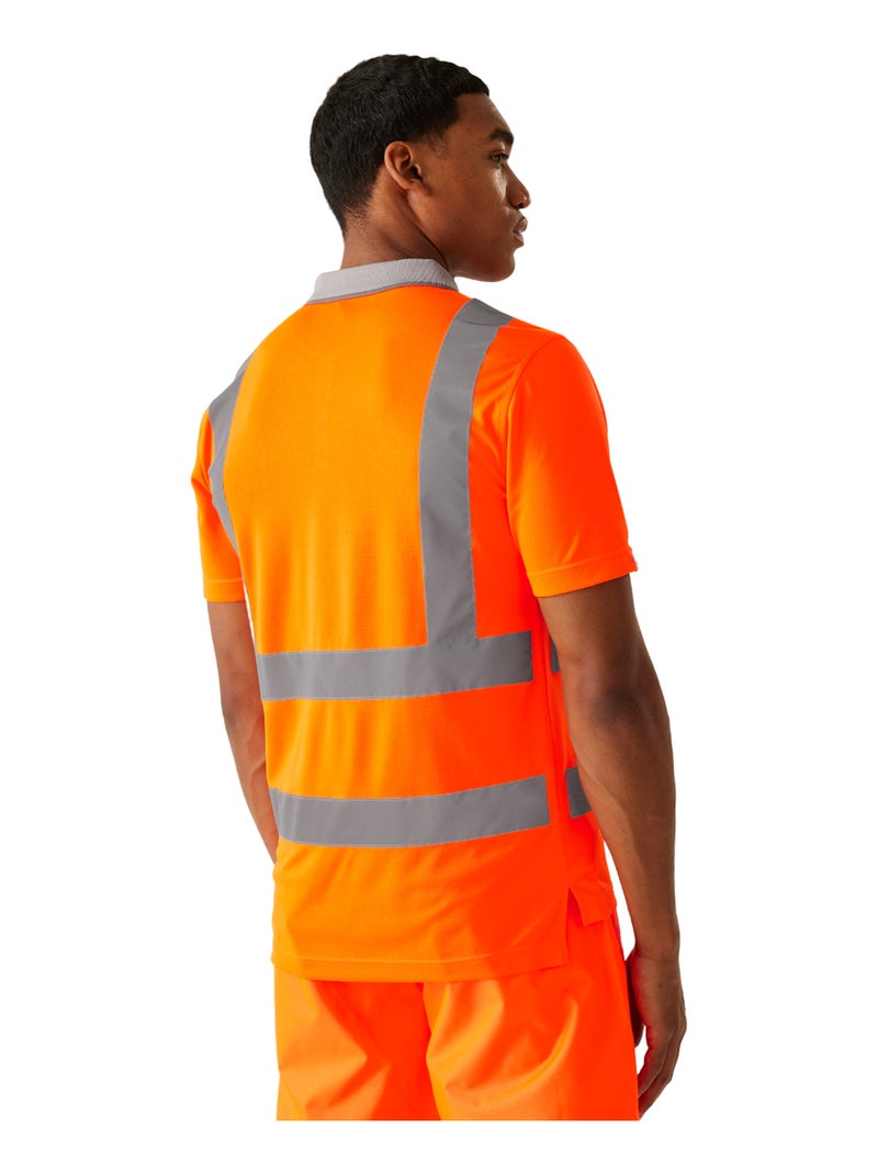 Polo haute visibilité - regatta professional Orange - Kiabi