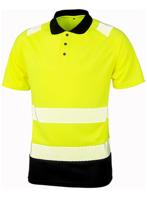 Polo haute visibilité - result genuine recycled - Kiabi Polo haute visibilité - result genuine recycled - Kiabi