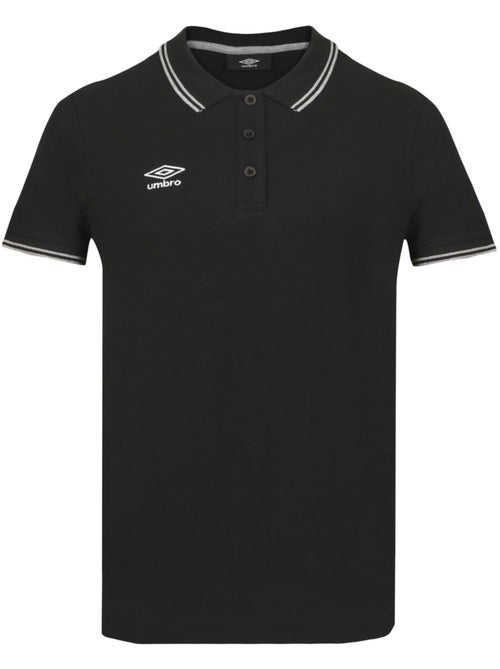 Polo homme bicolore en coton pique avec logo brodé 802210 umbro - Kiabi