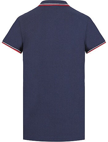 Polo homme bicolore en coton pique avec logo brodé 806450 umbro