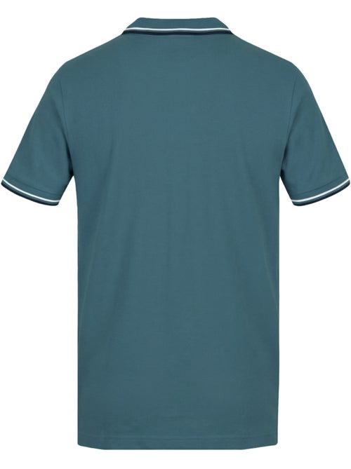 Polo homme bicolore en coton pique avec logo brodé 806450 umbro - Kiabi