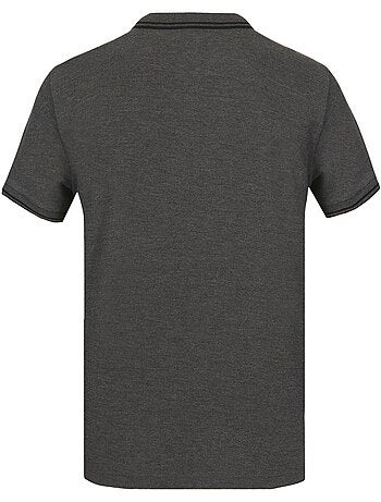 Polo homme bicolore en coton pique avec logo brodé 806451 umbro