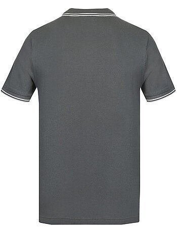 Polo homme bicolore en coton pique avec logo brodé 806451 umbro