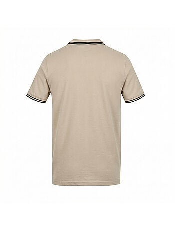 Polo homme bicolore en coton pique avec logo brodé 806451 umbro