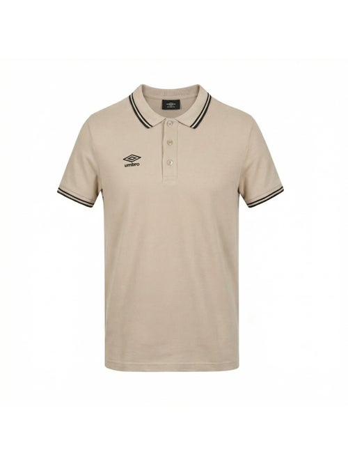Polo homme bicolore en coton pique avec logo brodé 806451 umbro - Kiabi Polo homme bicolore en coton pique avec logo brodé 806451 umbro - Kiabi