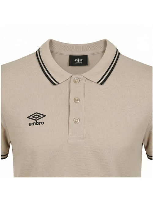 Polo homme bicolore en coton pique avec logo brodé 806451 umbro - Kiabi Polo homme bicolore en coton pique avec logo brodé 806451 umbro - Kiabi