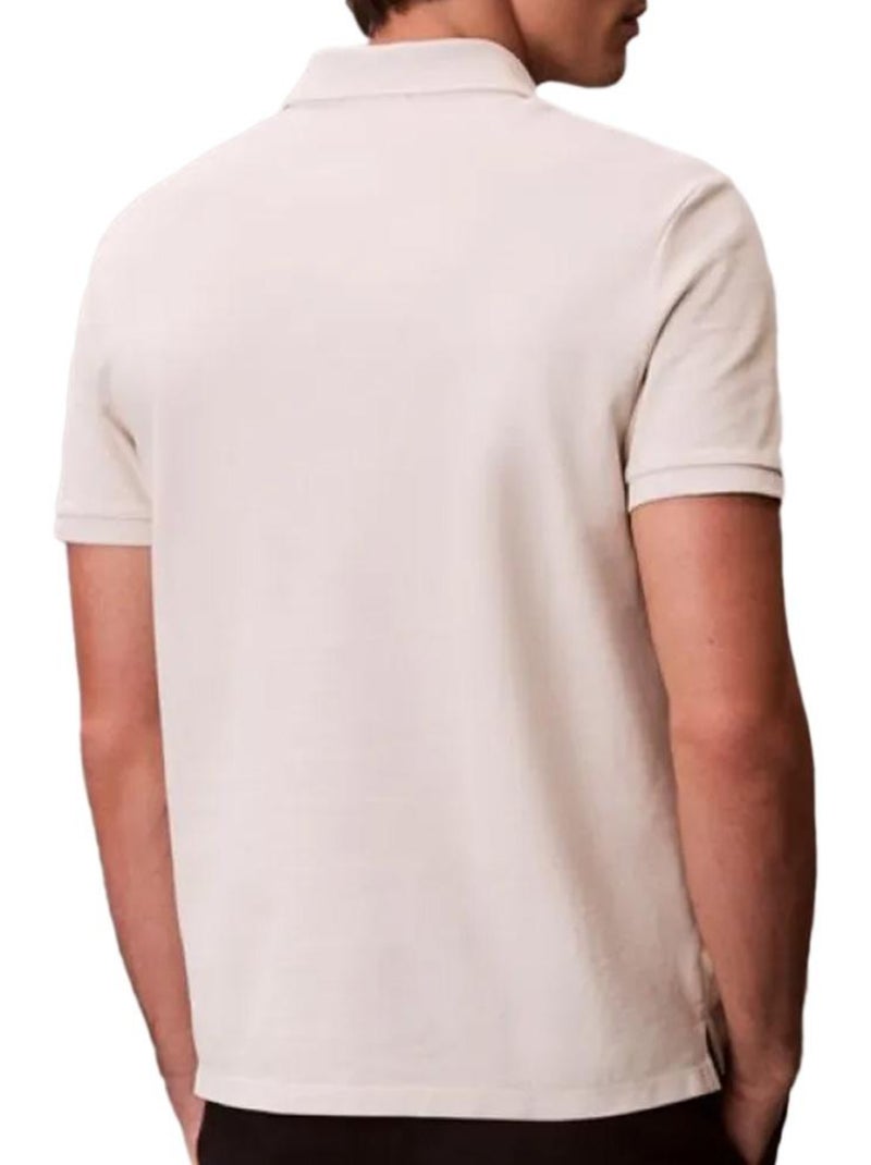 Polo Homme Calvin Klein Jeans Beige - Kiabi