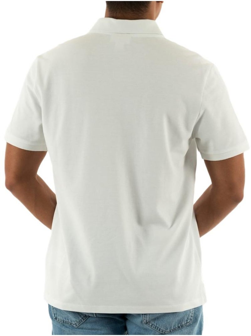 Polo Homme Calvin Klein Jeans Blanc - Kiabi