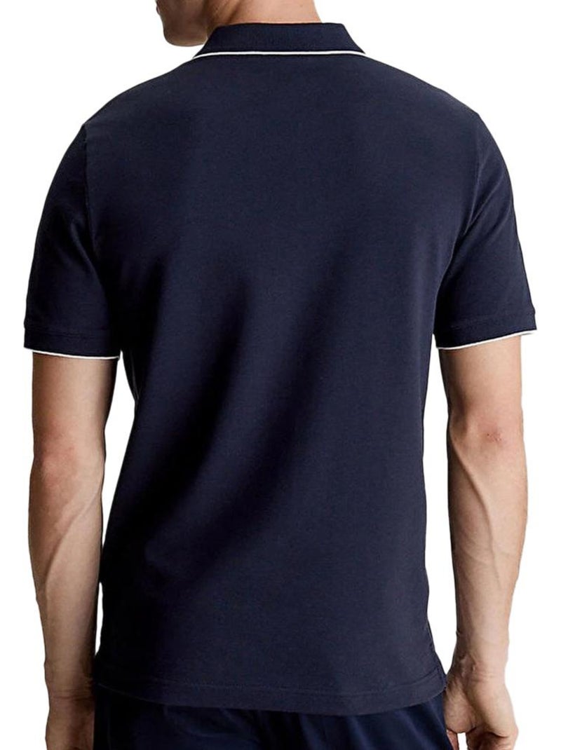 Polo homme calvin klein jeans Bleu marine - Kiabi