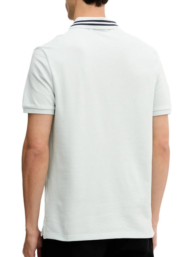 Polo Homme Calvin Klein Jeans Bleu turquoise - Kiabi