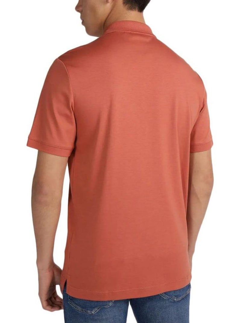 Polo Homme Calvin Klein Jeans Orange - Kiabi