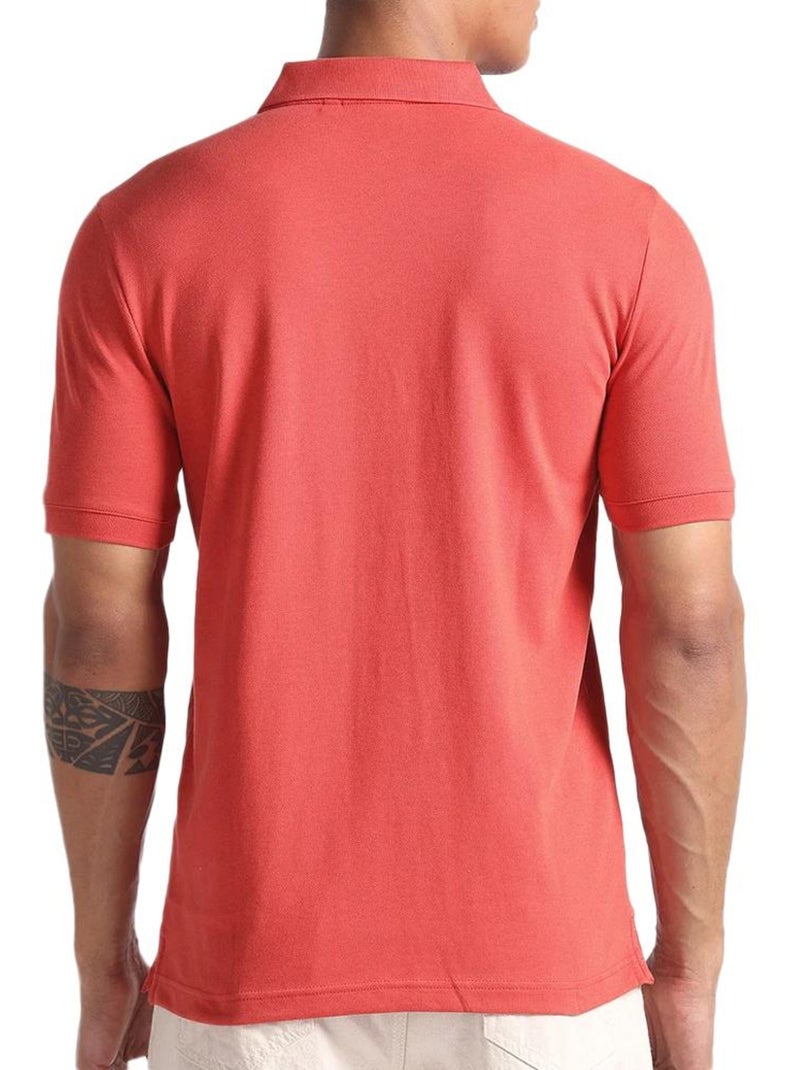 Polo Homme Calvin Klein Jeans Rouge - Kiabi