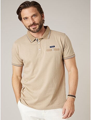 Polo homme en 100% coton 'Deeluxe'