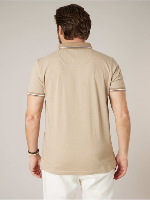 Polo homme en 100% coton 'Deeluxe' - Kiabi