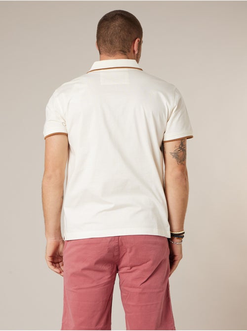 Polo homme en 100% coton 'Deeluxe' - Kiabi