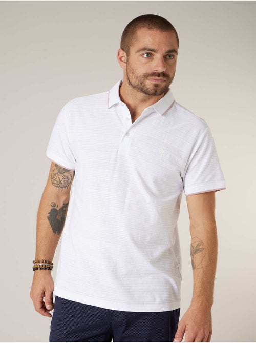 Polo homme en 100% coton 'Deeluxe' - Kiabi