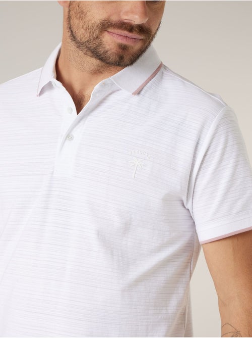 Polo homme en 100% coton 'Deeluxe' - Kiabi
