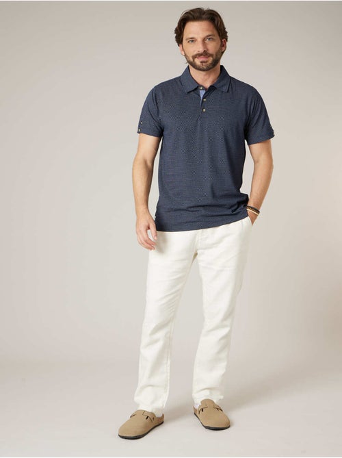 Polo homme en 100% coton 'Deeluxe' - Kiabi