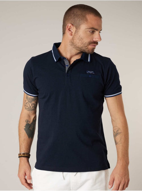 Polo homme en 100% coton 'Deeluxe' - Kiabi