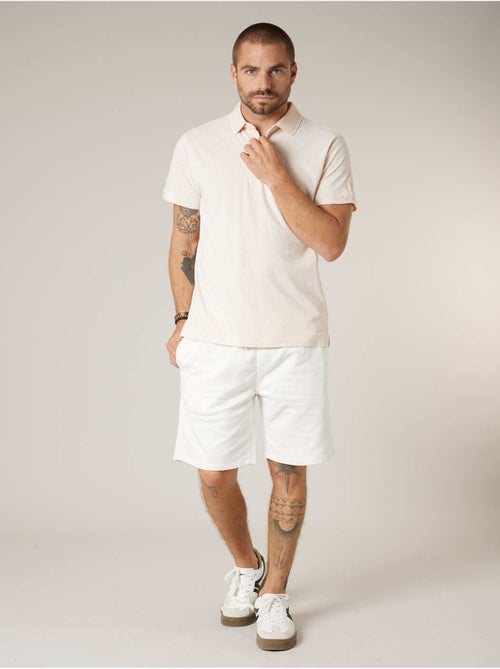 Polo homme en 100% coton 'Deeluxe' - Kiabi